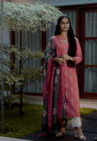 Double IKKAT Cotton Salwar Set /Light Pink-Whit-Grey/Slitted Top -Pencil Pant-IKKAT Dupatta Double IKKAT Cotton Salwar Set /Light Pink-Whit-Grey/Slitted Top -Pencil Pant-IKKAT Dupatta